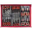 Dulap cu scule profesional 6 sertare echipat complet cu 177 piese Yato YT-5530 4