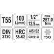 Bit torx t55 cu adaptor 1/2
