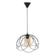Pendul Leylak Negru 1xE27 60W 3