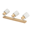 Spot Bara Nordik Alb+Natur 3XE14 40W 1