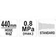 Pistol cu manometru pentru aer comprimat Yato YT-23703 3