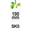 Foarfeca pentru fructe si flori Yato YT-8816 4