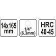 Burghiu sfredel prindere hexagonala 14mm Yato YT-44682 3