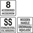Sort 8 accesorii pentru gratar Flo 99783 1