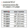 Cap rezerva pentru filiera 3/4