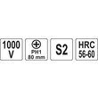 Surubelnita vde, PH1x80mm Yato YT-2822 3