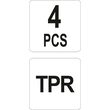 Set 4 raclete pentru silicon Yato YT-52621 3