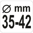 Cheie pentru bielete 35 - 42 mm Yato YT-06160 3