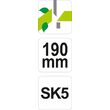 Foarfeca pentru flori si fructe 190mm Yato YT-8817 4