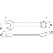 Cheie combinata scurta 19 mm Yato YT-4912 1