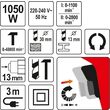 Bormasina cu percutie 1050w Yato YT-82044 3