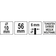 Freza metal, 56x10mm Yato YT-61722 3