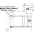 Calibrator teava multistrat Yato YT-22373 3