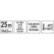 Banda izolatoare panza 19 mm x 25 m Yato YT-81501 3