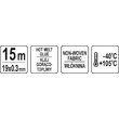 Banda izolatoare panza 19 mm x 15 m Yato YT-81500 3