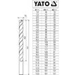 Set 25 burghie pentru metal 1 - 13 mm HSS - cobalt Yato YT-41605 3