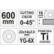 Aparat de taiat faianta 600 mm Yato YT-3707 2