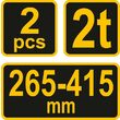Set 2 capre auto 2T Vorel 80307 5