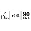 Burghiu pentru sticla si ceramica 10 mm Yato YT-3728 1