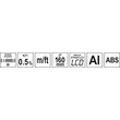 Ruleta roata, afisaj electronic 0.1 - 10000 m Yato YT-71655 6