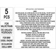 Set blocare distributie auto 5 piese Yato YT-06004 3