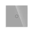 Intrerupator simplu cap scara cu Touch din sticla gri Luxion LXD-MT-A102G-GY 1