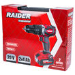 Masina de gaurit cu percutie 20V 2x4Ah 62Nm RDI-CDB01, Raider Industrial 011501 7