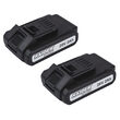 Surubelnita cu impact brushless RDI-CDB04W si HID01W 2x2Ah, Raider Industrial 011504 1