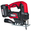 R20 Fierastrau pendular prindere rapida 80mm 2Ah RDP-KJS20, Raider Pro 030178 1