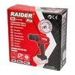 R20 Masina de gaurit 2 viteze 10mm 44Nm SS Solo RDP-PCD20, Raider Pro 030252 2