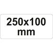 Presă tip F cu clichet 250 x 100 mm Yato YT-63952 1