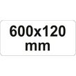 Presă tip F cu clichet, 600 x 120 mm Yato YT-63956 1