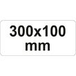 Presă tip F cu clichet, 300 x 100 mm Yato YT-63953 1