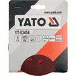 Set discuri abrazive cu orificii GR100 125 mm 5 buc Yato YT-83454 1