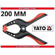 Cleste presa pentru lemn 79 x 91 x 200 mm Yato YT-64272 1