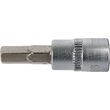 Bit hexagonal 6 mm cu adaptor 37 mm 1/4