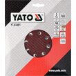Discuri abrazive pentru pereți 180mm P60 Yato YT-83461 1