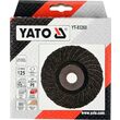 Disc pentru slefuit universal, 125 mm p8 Yato YT-83260 1