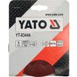 Disc abraziv cu orificii P100 115 mm Yato YT-83444 1