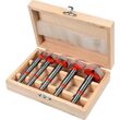 Set freze pentru lemn, 15-35mm Yato YT-33015 1