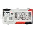 Set 26 coliere pentru furtun Yato YT-06782 1