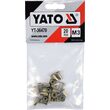 Set 20 piulite nituibile M3 Yato YT-36470 1