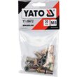 Set 20 piulite nituibile M5 Yato YT-36472 1