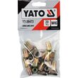 Set 20 piulite nituibile M6 Yato YT-36473 1