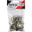 Set 20 piulite nituibile M12 Yato YT-36476 1