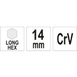 Cheie torx cu articulație T45 X T50 Yato YT-05314 1