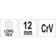 Cheie torx cu articulație T30 X T40 Yato YT-05313 1