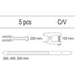 Set leviere si extractoare auto pentru dulap Yato YT-55477 1