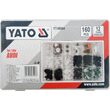 Set 160 clipsuri tapiterie audi Yato YT-06664 1
