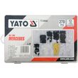 Set 270 clipsuri tapiterie mercedes Yato YT-06662 1